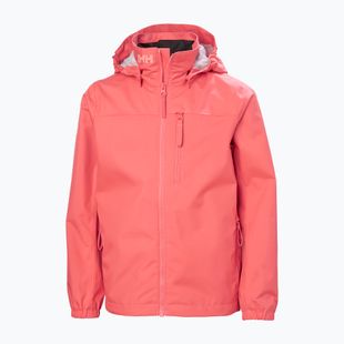 Vaikiška buriavimo striukė Helly Hansen Crew Hooded Jr 41813 sunset pink
