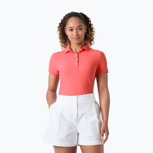 Moteriški polo marškinėliai Helly Hansen Crewline Polo sunset pink