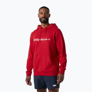 Vyriškas džemperis Helly Hansen Core Graphic Hoodie red
