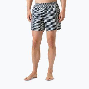 Vyriški buriavimo šortai Helly Hansen Newport Trunk 4.5" navy offset stripe aop