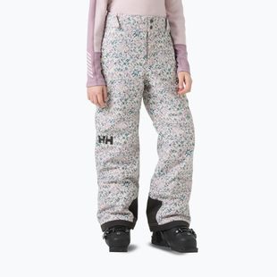 Vaikiškos slidinėjimo kelnės Helly Hansen Diamond purple clay aop