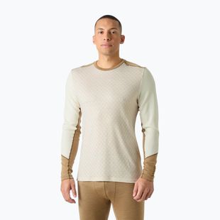 Vyriškas termoaktyvus džemperis Helly Hansen Lifa Merino Midweight Crew snow monogram aop