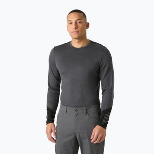 Vyriškas termoaktyvus džemperis Helly Hansen Lifa Merino Midweight Crew thunder grey