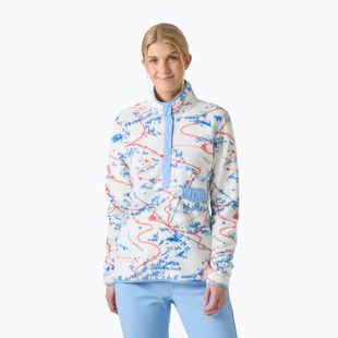 Moteriškas flisinis džemperis Helly Hansen Maridalen Printed Fleece white slope map aop