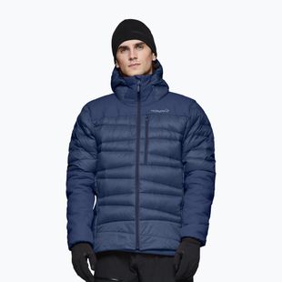 Vyriška pūsta striukė NORRONA Falketind Down 750 Zip Hood indigo night