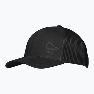 Kepurė su snapeliu NORRONA Snap Back Trucker Mesh caviar black