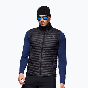 Liemenė NORRONA Trollveggen Down800 Super Light caviar black