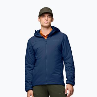 Vyriška pašiltinta striukė NORRONA Femund Thermo60 Zip Hood indigo night