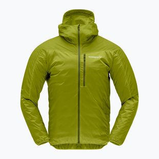 Vėjo nepraleidžianti vyriška striukė  NORRONA Faketind Aero60 Zip Hood golden lime