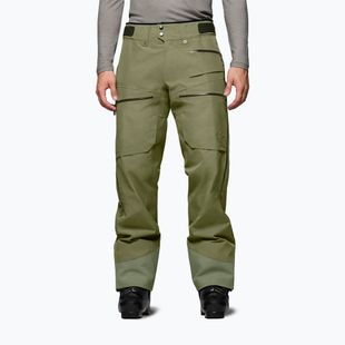 Vyriškos slidinėjimo kelnės Norrona Lofoten Gore-Tex Insulated deep lichen green