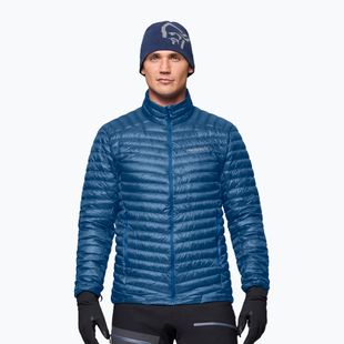 Vyriška pūsta striukė NORRONA Trollveggen Down800 Super Light dark blue