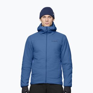Vyriška pašiltinta striukė NORRONA Femund Thermo60 Zip Hood dark blue