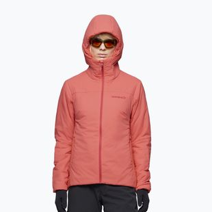 Moteriška šilta striukė NORRONA Femund Thermo60 Zip Hood deep sea coral