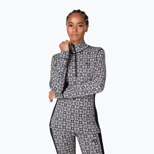 Moteriškas termo džemperis KARI TRAA Rose Half Zip black