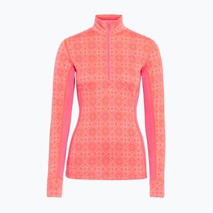 Moteriškas termo džemperis KARI TRAA Rose Half Zip bubblegum