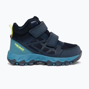 Vaikiški batai Viking Track Mid 2V Waterproof navy/demin