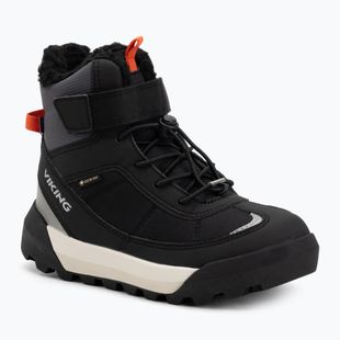 Vaikiški žieminiai batai Viking Footwear Expower Warm GTX 1V SL juoda/anglies spalva