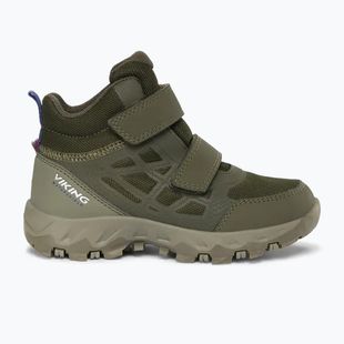 Vaikiški batai Viking Track Mid 2V Waterproot olive