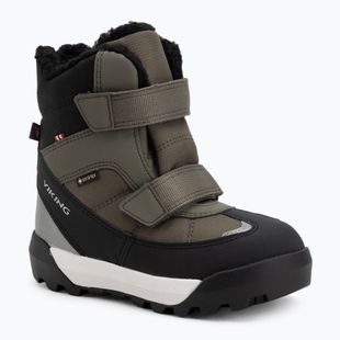 Vaikiški žieminiai batai Viking Footwear Expower Warm GTX 2V alyvuogių spalvos