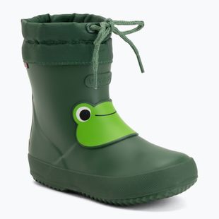 Vaikiški guminiai batai Viking Alv Indie Print green