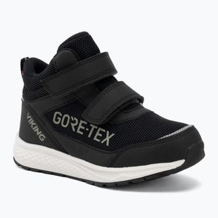 Vaikiški batai Viking Bouncy Mid 2V Gore-Tex black