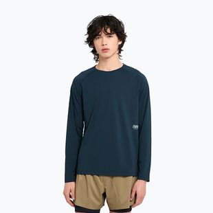 Vyriški bėgimo arškinėliai ilgomis rankovėmis Ciele Athletics DLY deep space