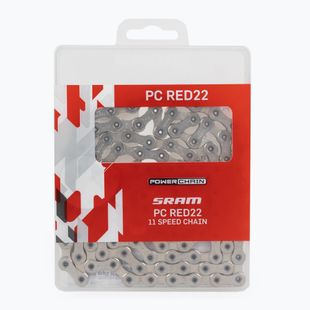 SRAM CN dviračio grandinė PCRED22 114LI W/ PWR.LCK 11S 1 pilka 00.2518.005.003