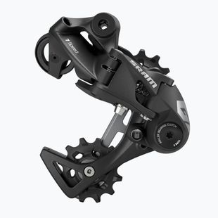 Dviračio galinis pavarų perjungiklis SRAM GX DH Medium Cage A3 black