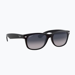 Akiniai nuo saulės Ray-Ban New Wayfarer Classic black matte/blue gradient