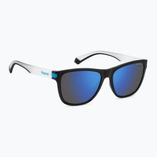 Akiniai nuo saulės Polaroid PLD 2138/S matte black blue/blue mirror polarized