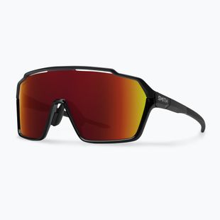 Akiniai nuo saulės Smith Shift XL MAG black/chromapop red mirror