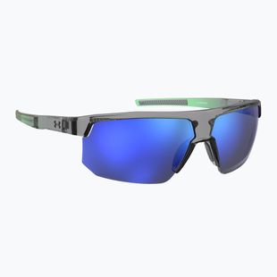 Vyriški akiniai nuo saulės Under Armour Driven/G S3 grey green/blue multilayer