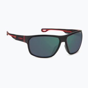 Vyriški akiniai nuo saulės Carrera 4018/S matte black red/green grey hight contrast anti reflex