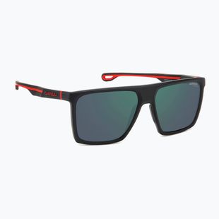 Vyriški akiniai nuo saulės Carrera 4019/S matte black red/green grey hight contrast anti reflex