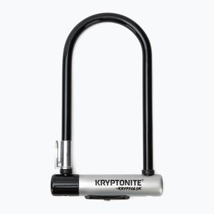 Dviračio užraktas Kryptonite Kryptolok Standard U-Lock + linka Kryptoflex black/grey