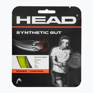 Teniso stygos HEAD Synthetic Gut 12 m yellow