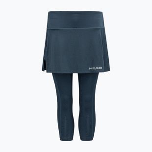 Moteriškas teniso sijonas HEAD Club 3/4 Tights Skort navy