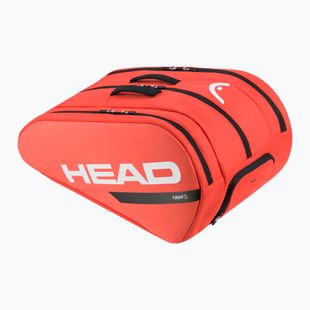 Padelio krepšys HEAD Tour Padel Bag L 40 l fluo orange