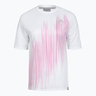 Moteriški teniso marškinėliai HEAD Performance vivid pink/print perf