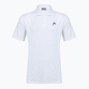 Vyriški teniso polo marškinėliai HEAD Club 25 Tech Polo white