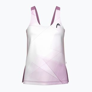 Moteriškas teniso tank topas HEAD Spirit Tank Top print vision w/alight lilac