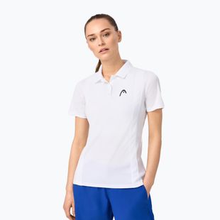 Moteriški teniso marškinėliai HEAD Club 25 Tech Polo W white