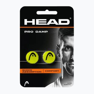 Vibracijos slopintuvas HEAD Pro Damp 2 vnt. yellow