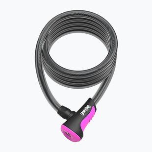 Dviračio užraktas OnGuard Neon 8162PN black/pink