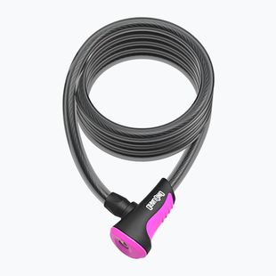 Dviračio užraktas OnGuard Neon 8163PN black/pink