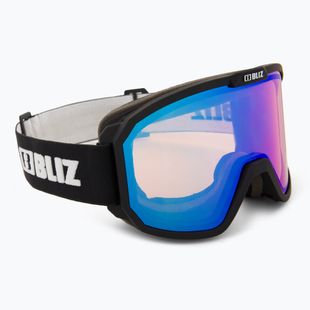 Slidinėjimo akiniai Bliz Rave matt black/light orange blue multi