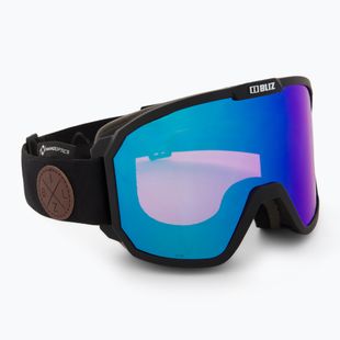 Slidinėjimo akiniai Bliz Rave Nano Optics Nordic Light matt black/violet blue multi