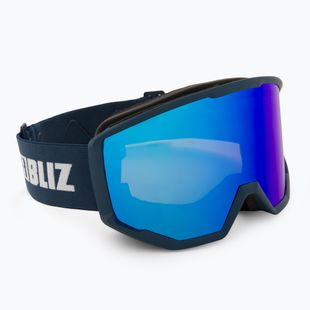 Slidinėjimo akiniai Bliz Spark dark blue/brown&blue