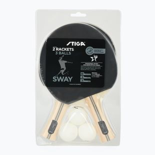 Stalo teniso rinkinys STIGA Sway Set black