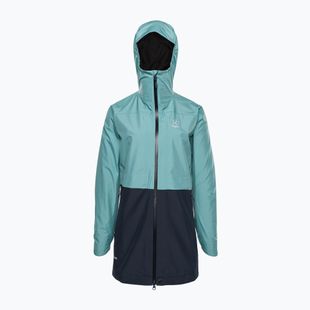 Moteriška striukė nuo lietaus Haglöfs Wilda GTX Parka blue 605408